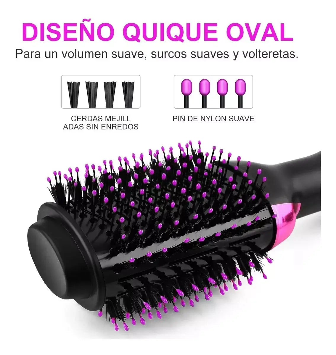 Cepillo Secador Alisador 4 En 1 SYNCRA®