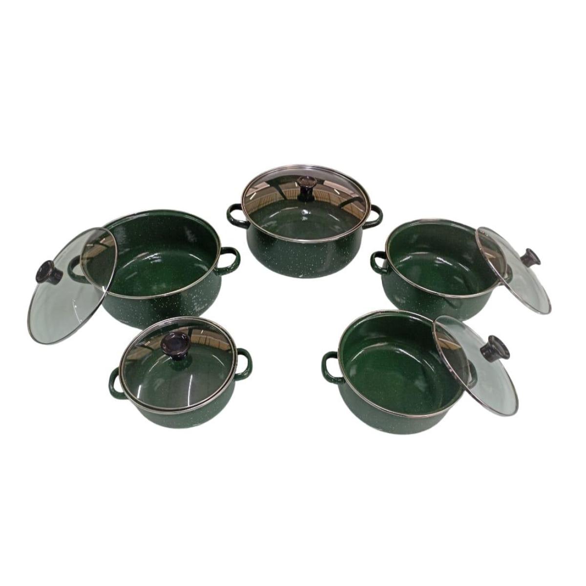 Juego de Olla Porcelanizado Shorbull®