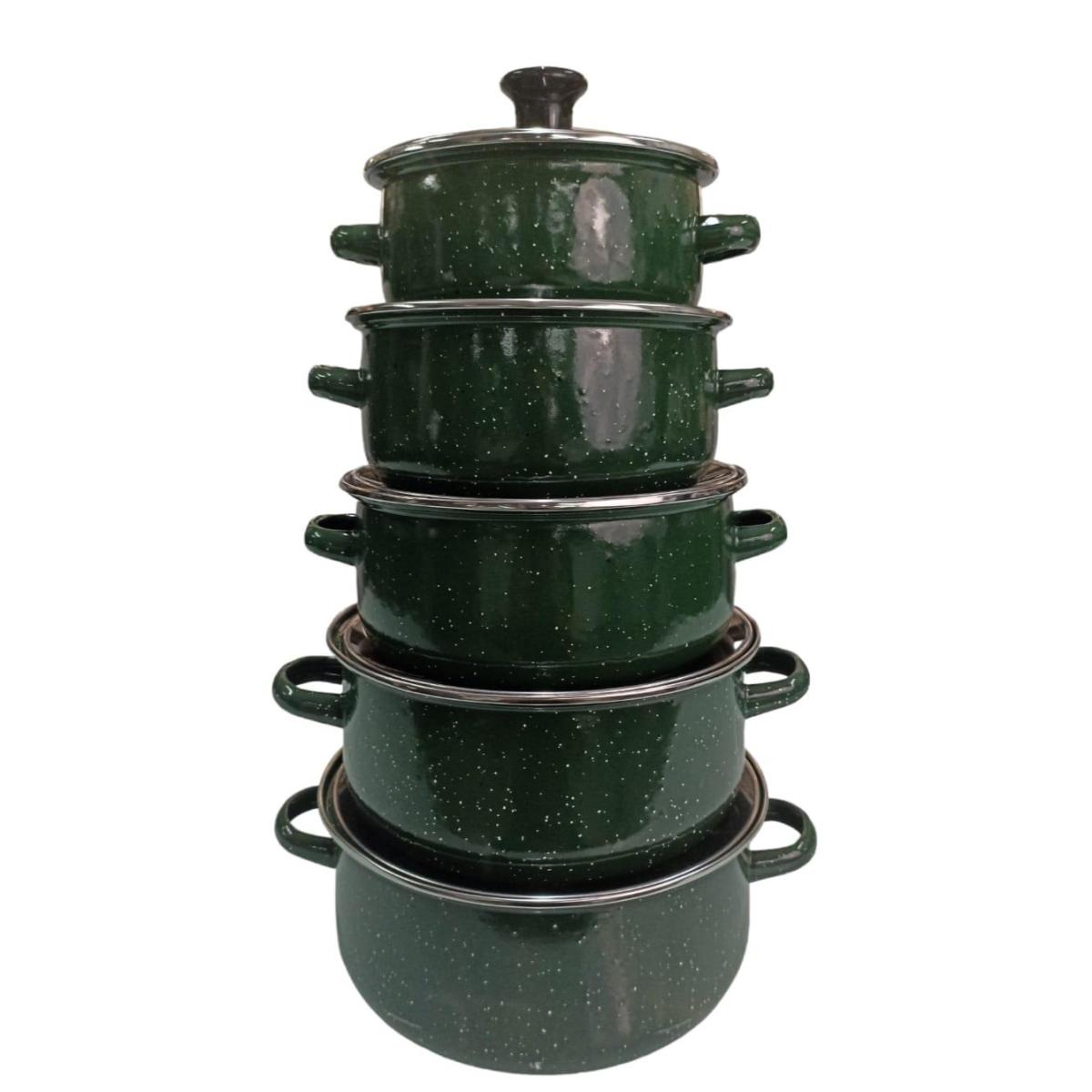 Juego de Olla Porcelanizado Shorbull®