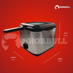 Freidora Eléctrica SHORBULL 2.5L®
