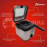 Freidora Eléctrica SHORBULL 2.5L®