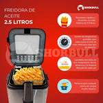 Freidora Eléctrica SHORBULL 2.5L®