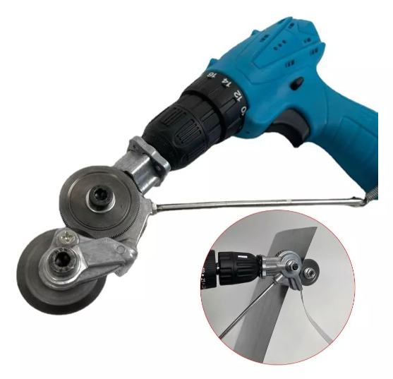 METALGENIUS™ – TRANSFORMA TU TALADRO EN UN CORTADOR DE METAL