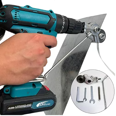 METALGENIUS™ – TRANSFORMA TU TALADRO EN UN CORTADOR DE METAL