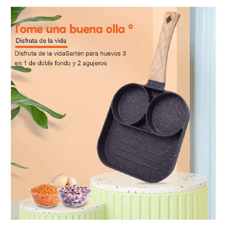Sarten para Almuerzo Antiadherente